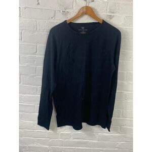 Mac Weldon Women's Crew Neck Sweatshirt Long Sleeve Black Size Large